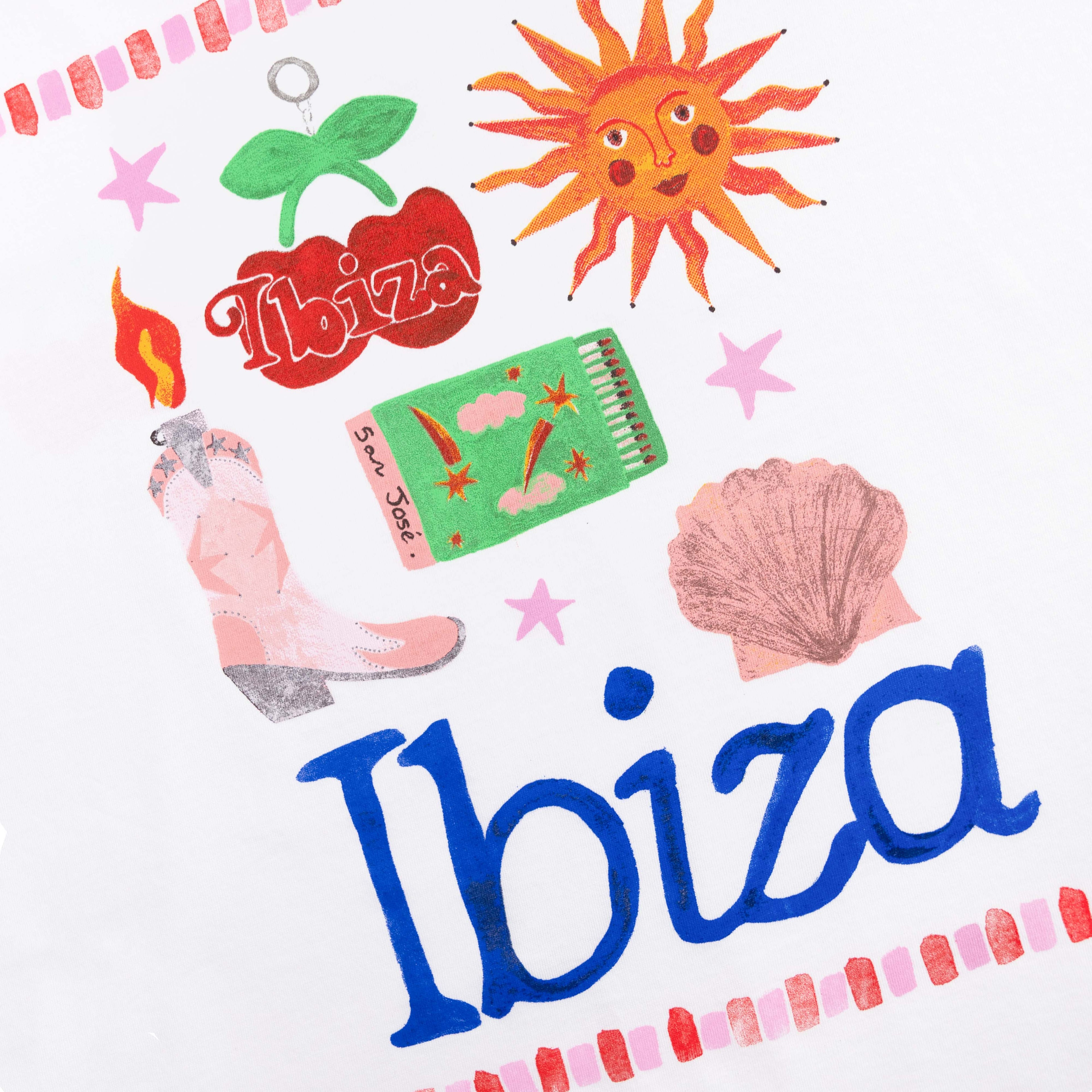 Ibiza travel Cropped Tee