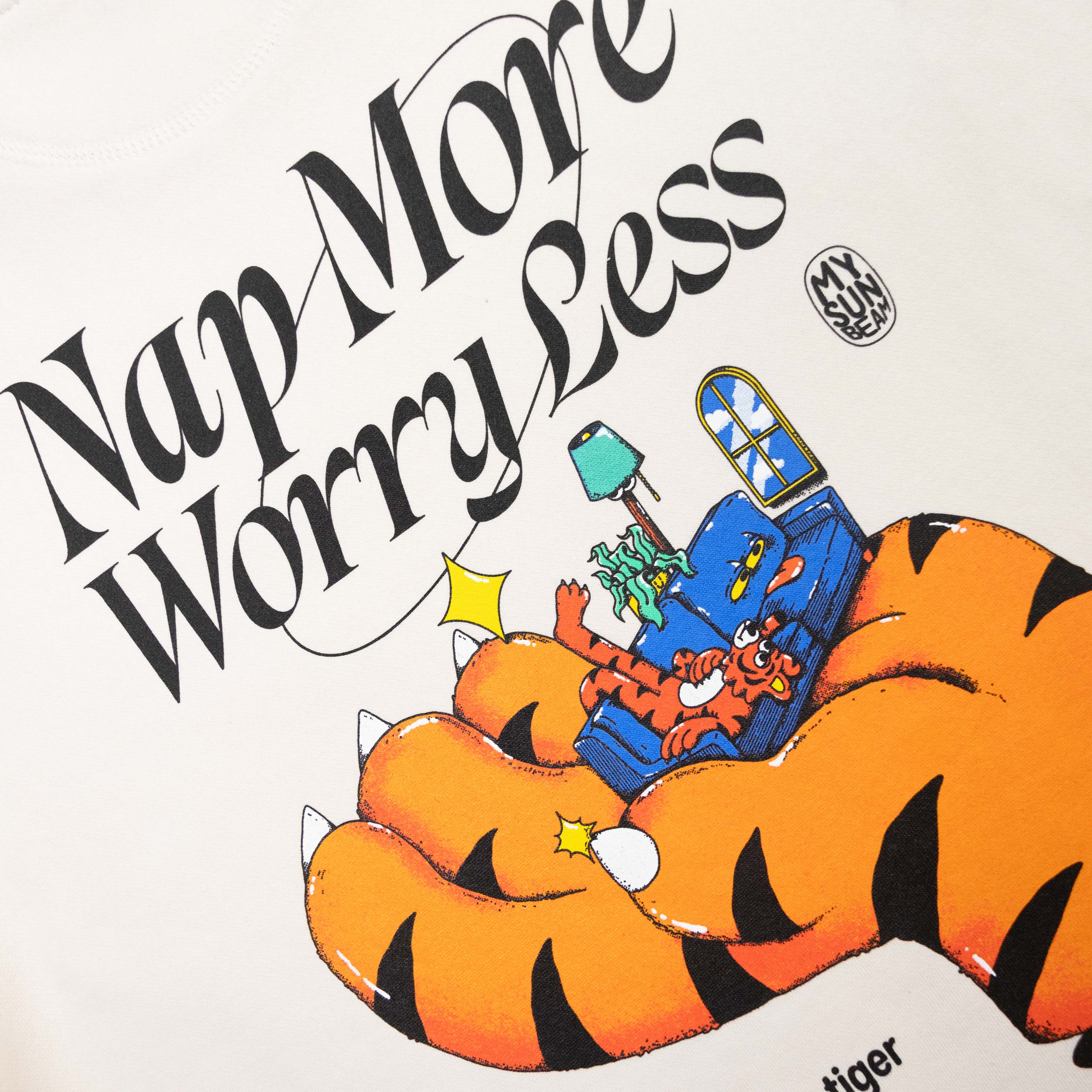 Nap More Worry Less Sweatshirt