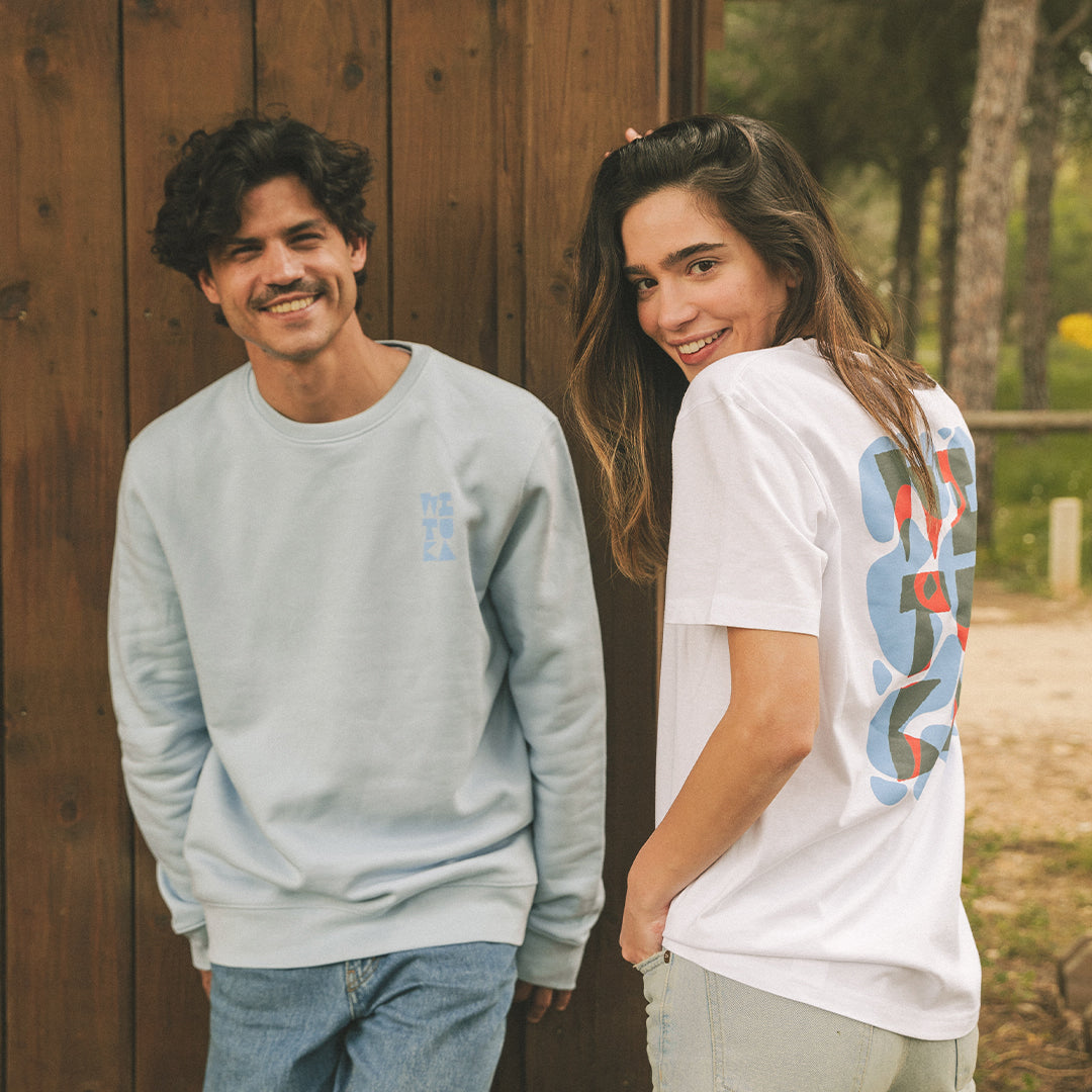 Blue Flow Sweatshirt