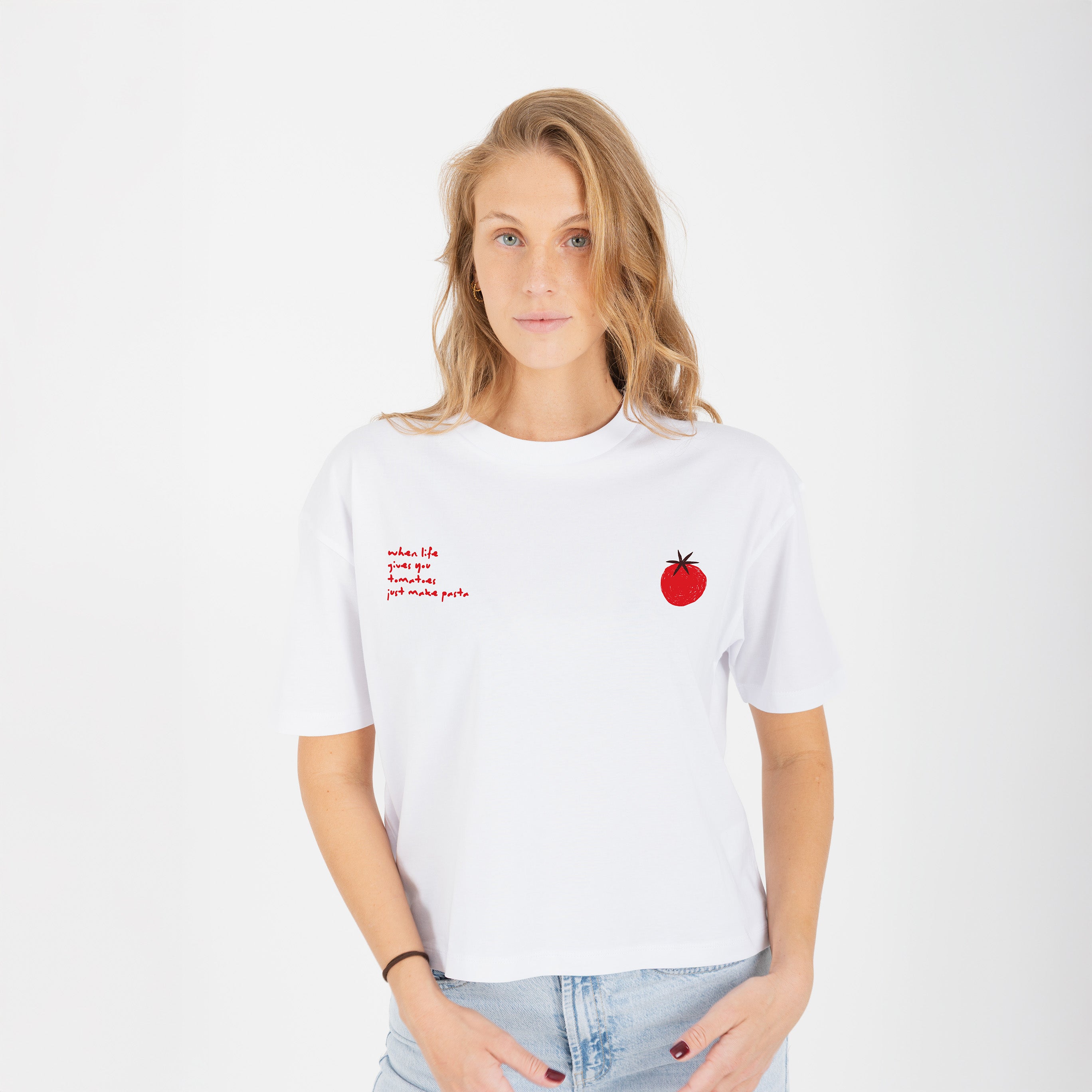 Tomatoes Cropped Tee