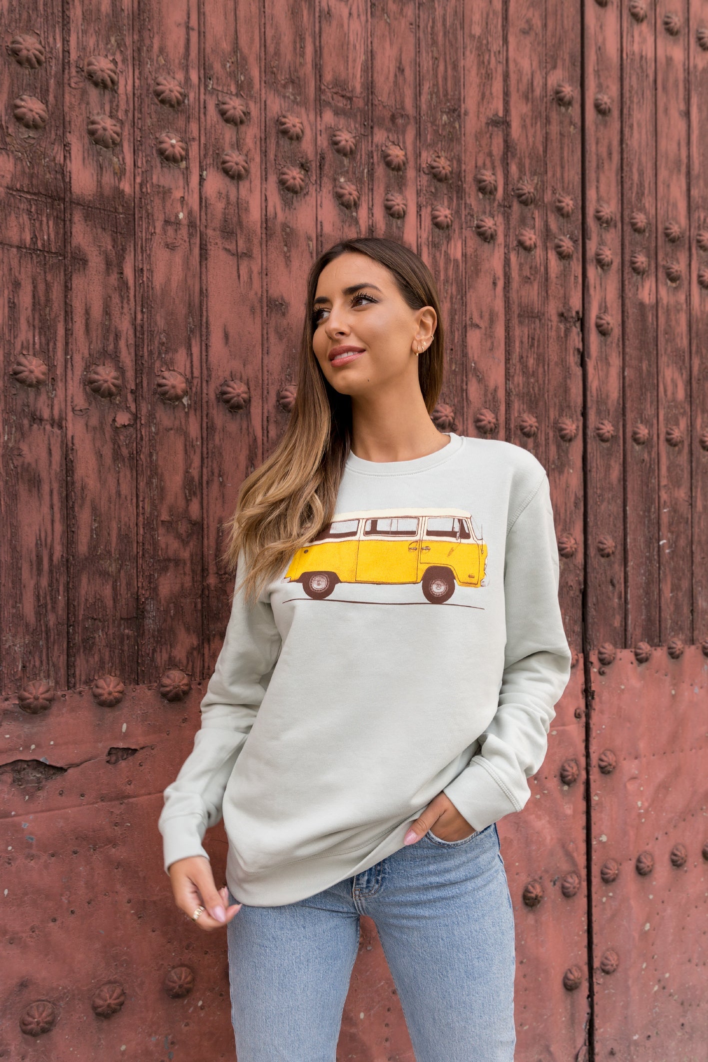 Yellow Van Sweatshirt