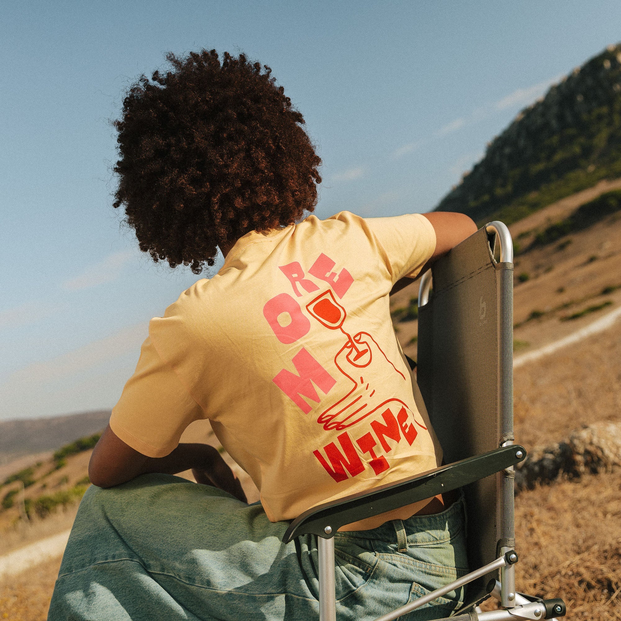 More wine Cropped Tee