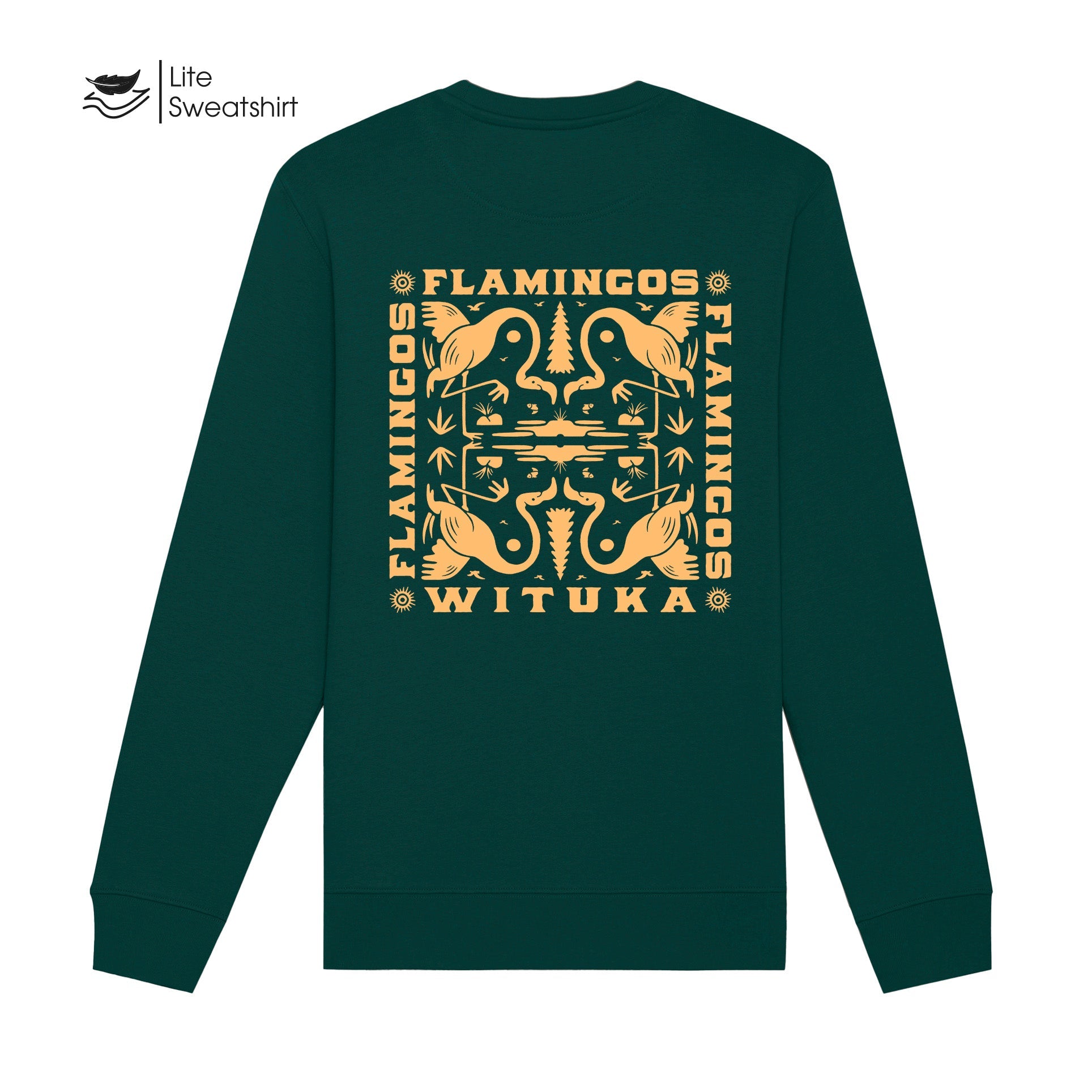 Flamingos Sweatshirt Lite