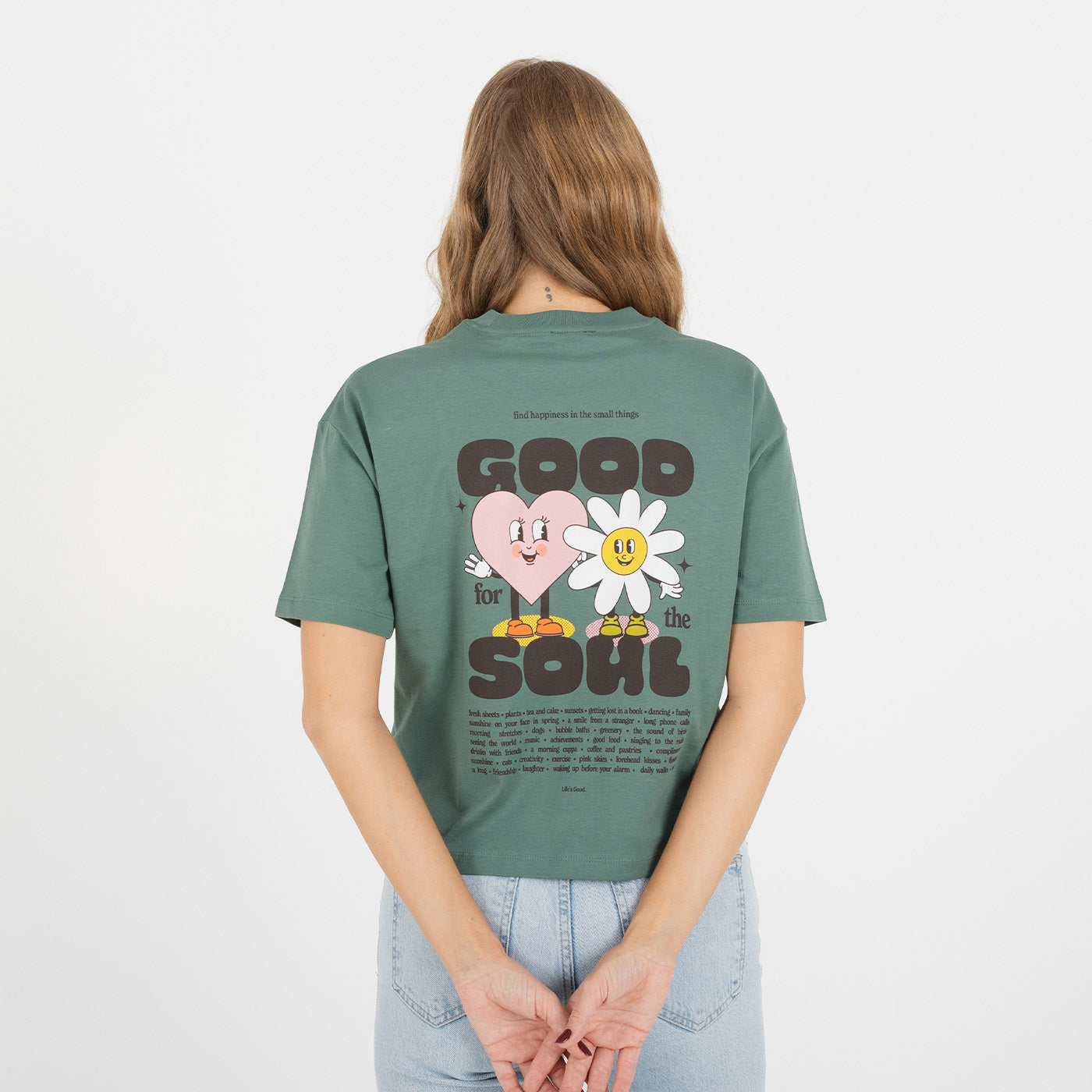 Good for the Soul Cropped Tee