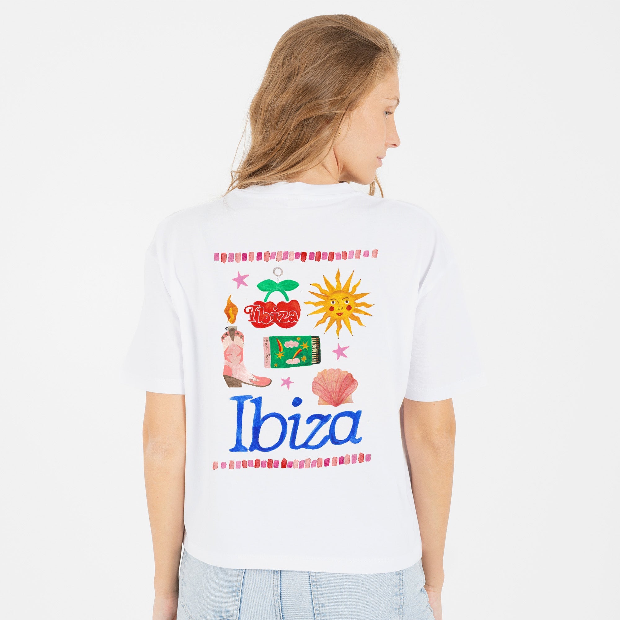 Ibiza travel Cropped Tee
