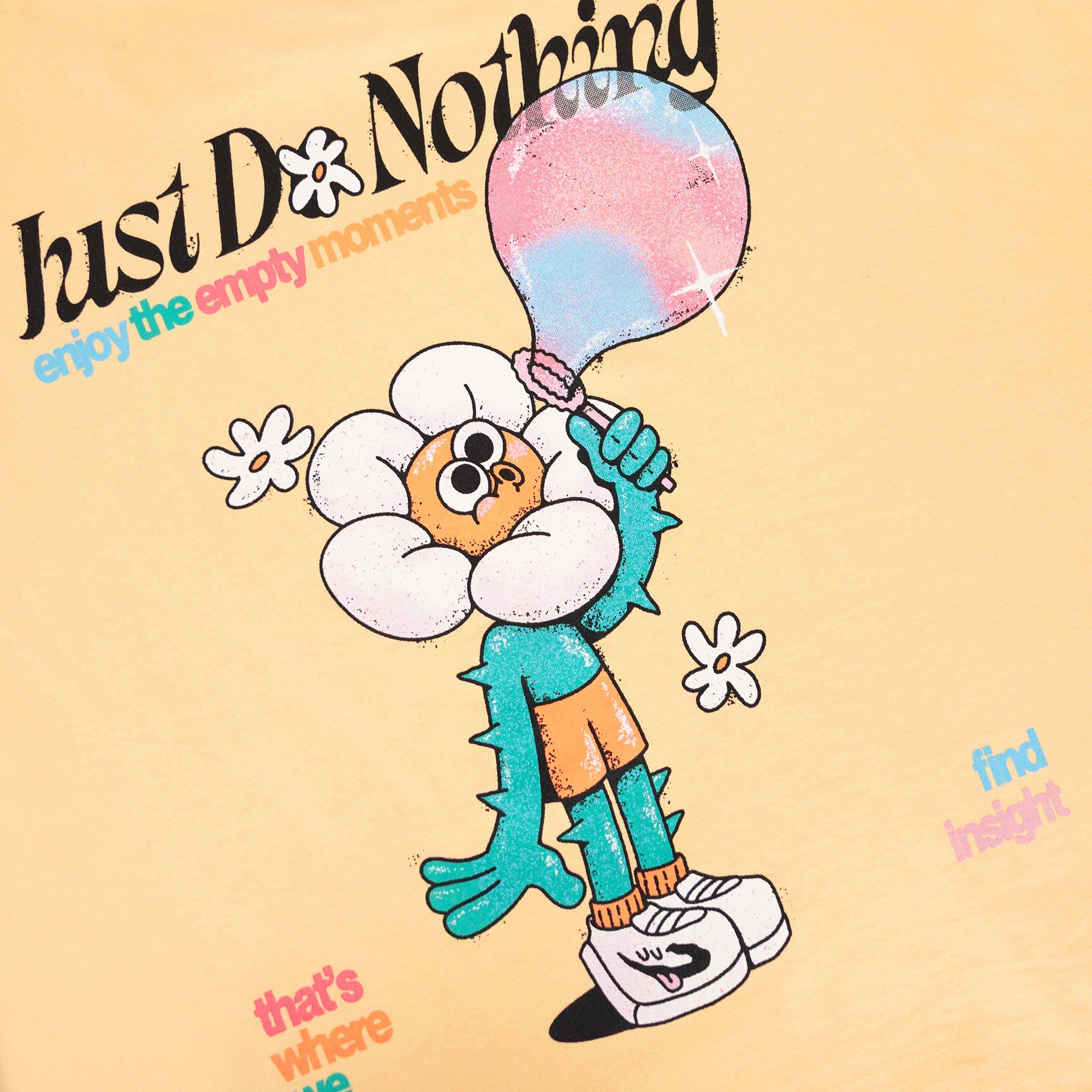 Just do nothing Cropped Tee