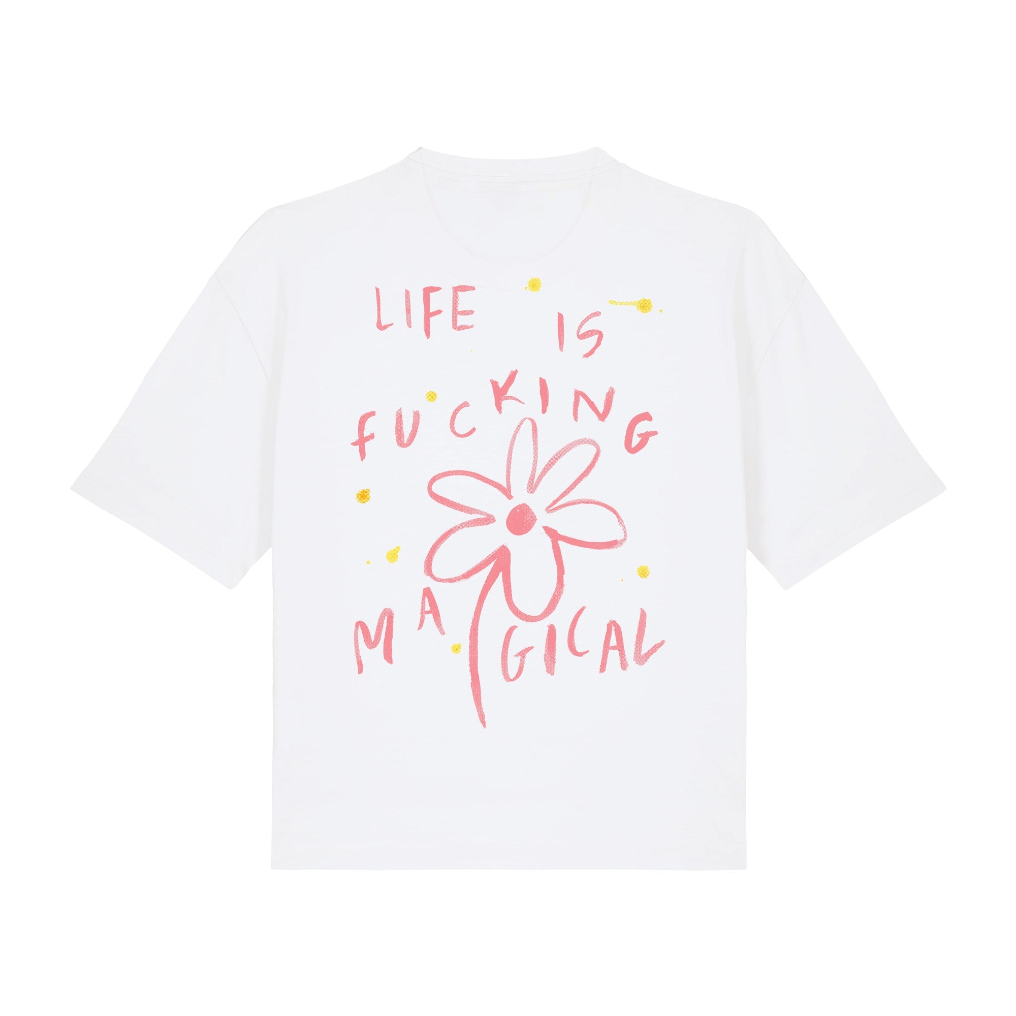Life is fucking magical Cropped Tee