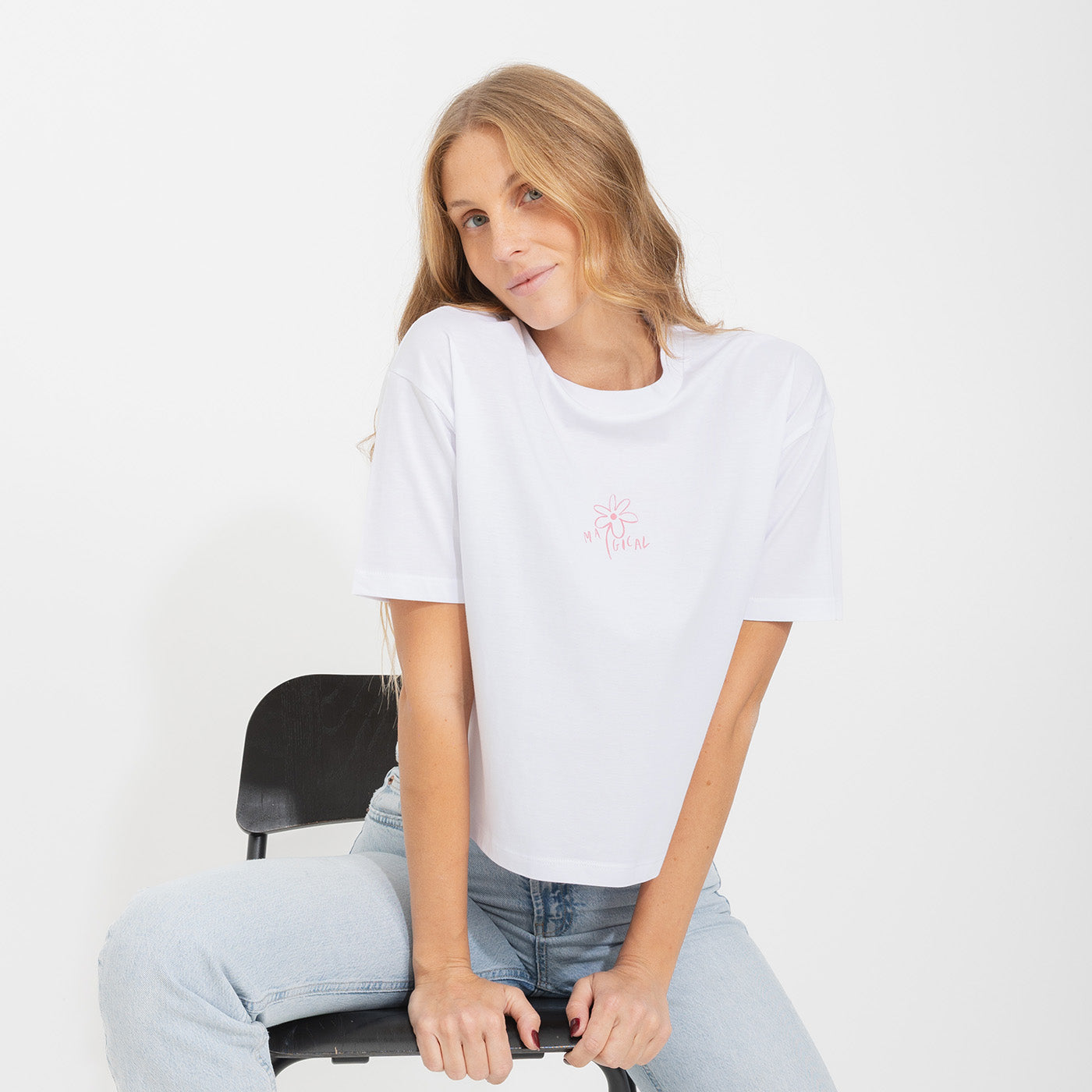 Life is fucking magical Cropped Tee