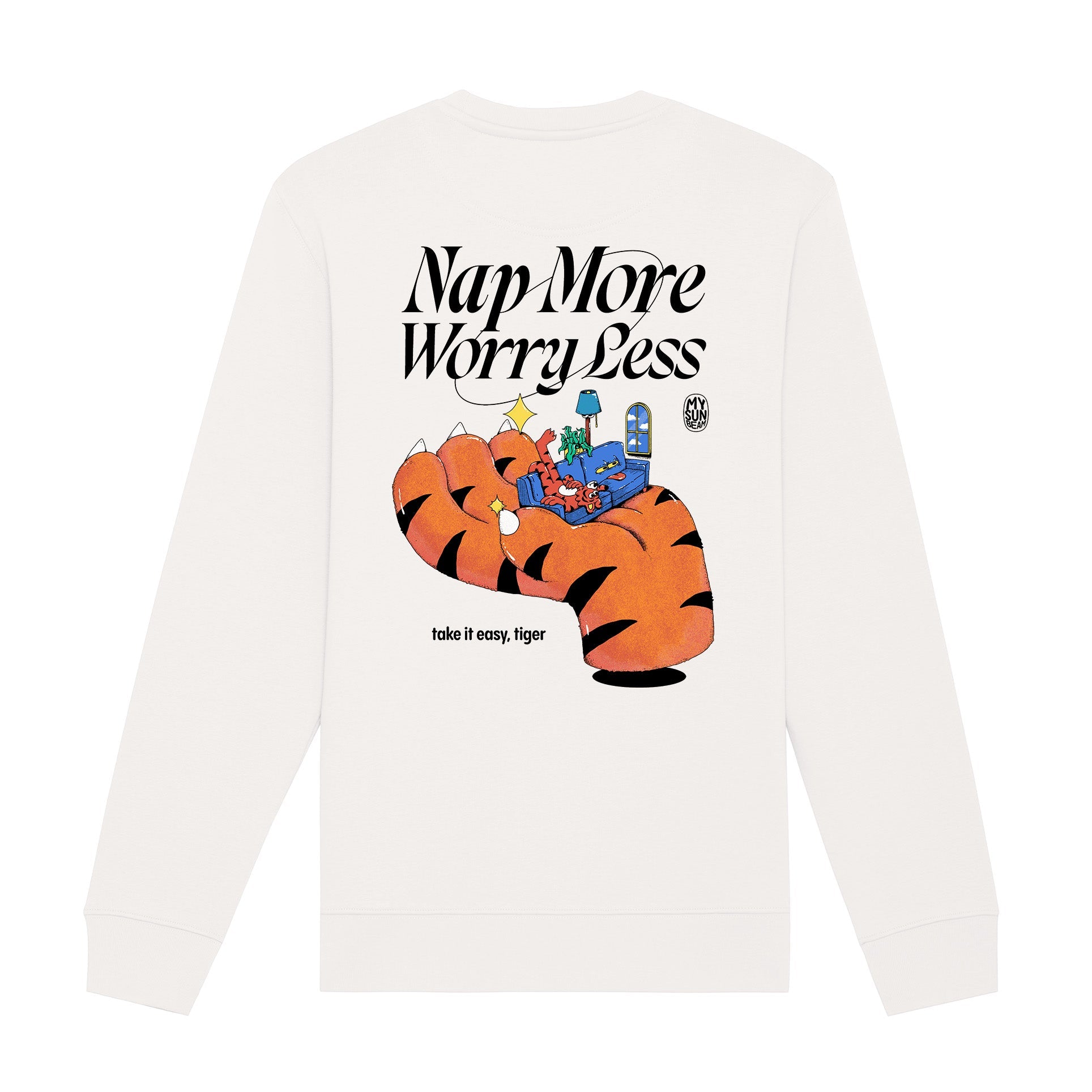 Nap More Worry Less Sweatshirt
