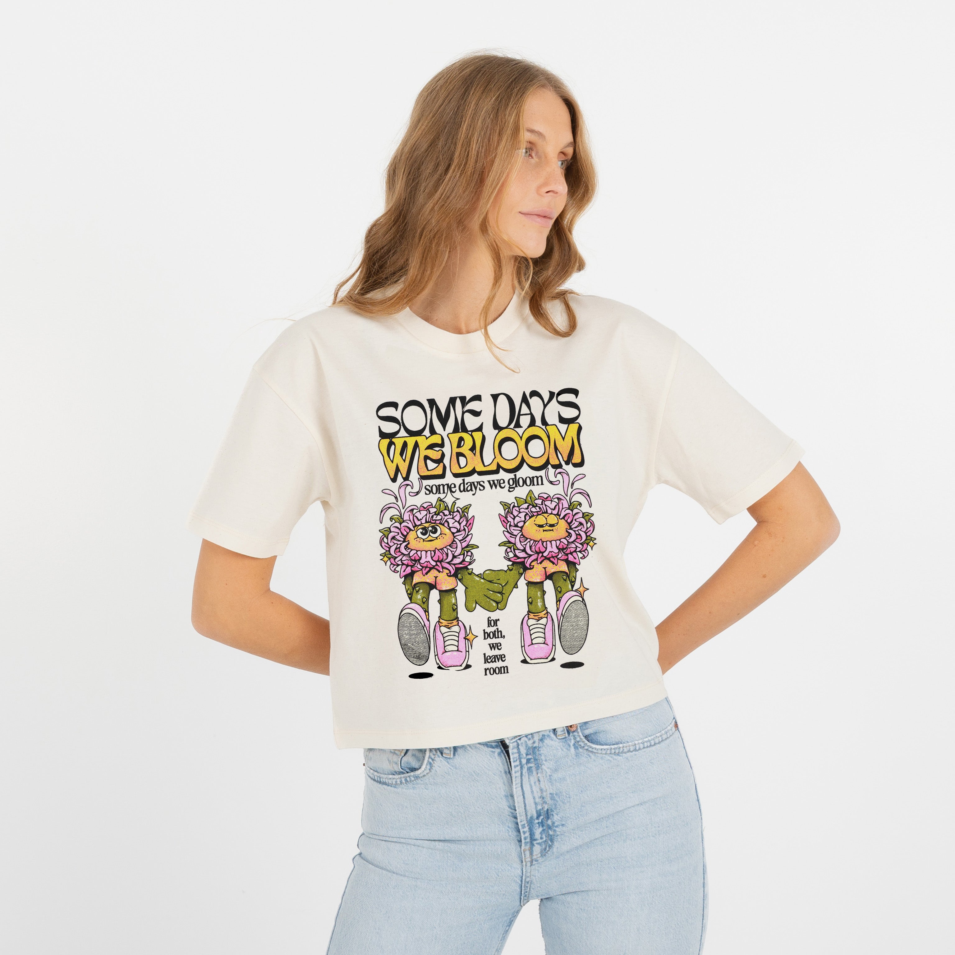 We Bloom Cropped Tee