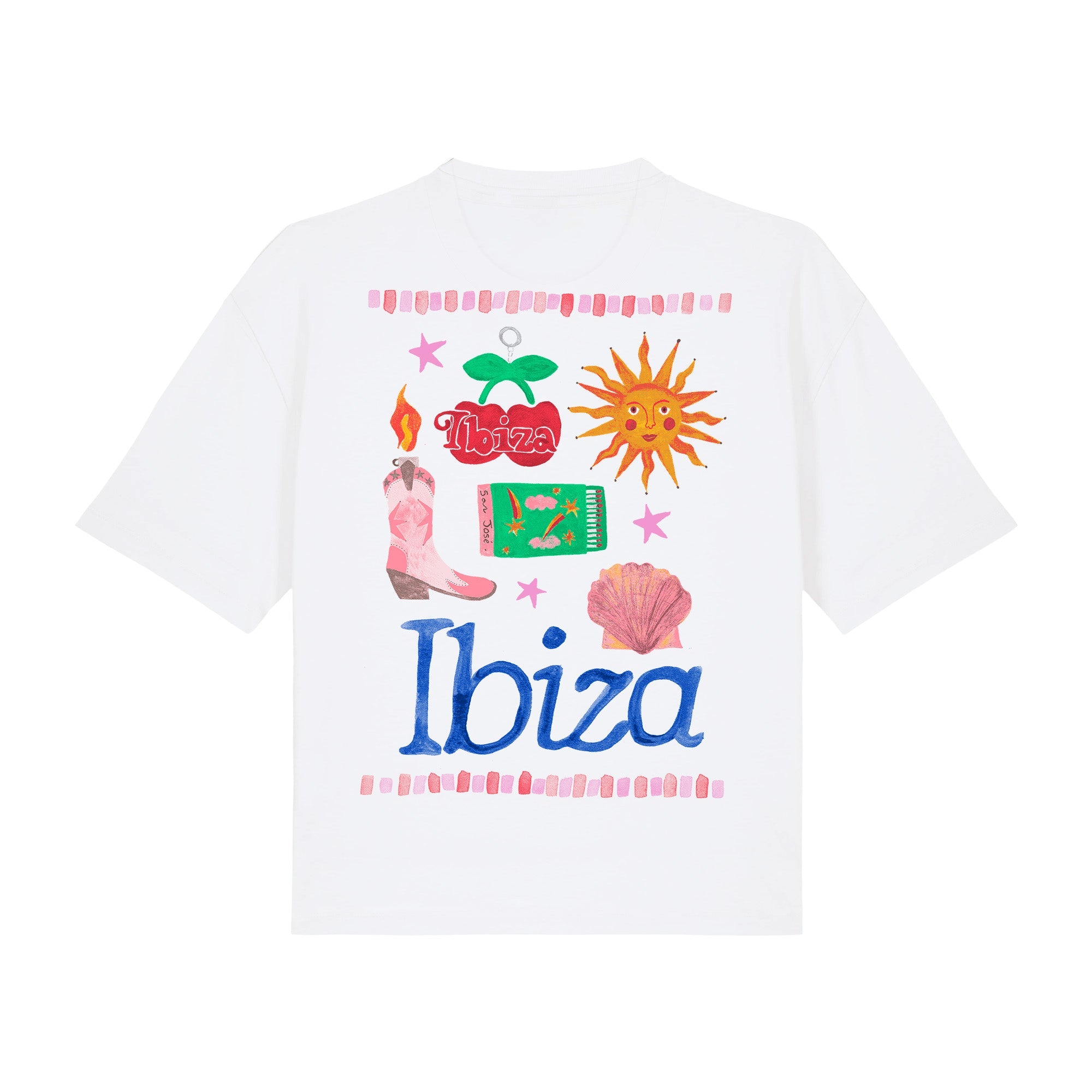 Ibiza travel Cropped Tee