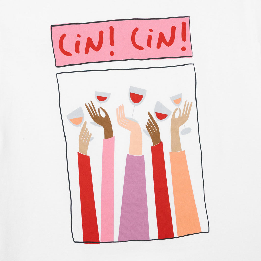 Cin Cin Wine Relaxed Fit