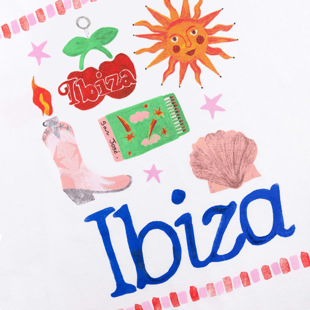 Ibiza travel Cropped Tee