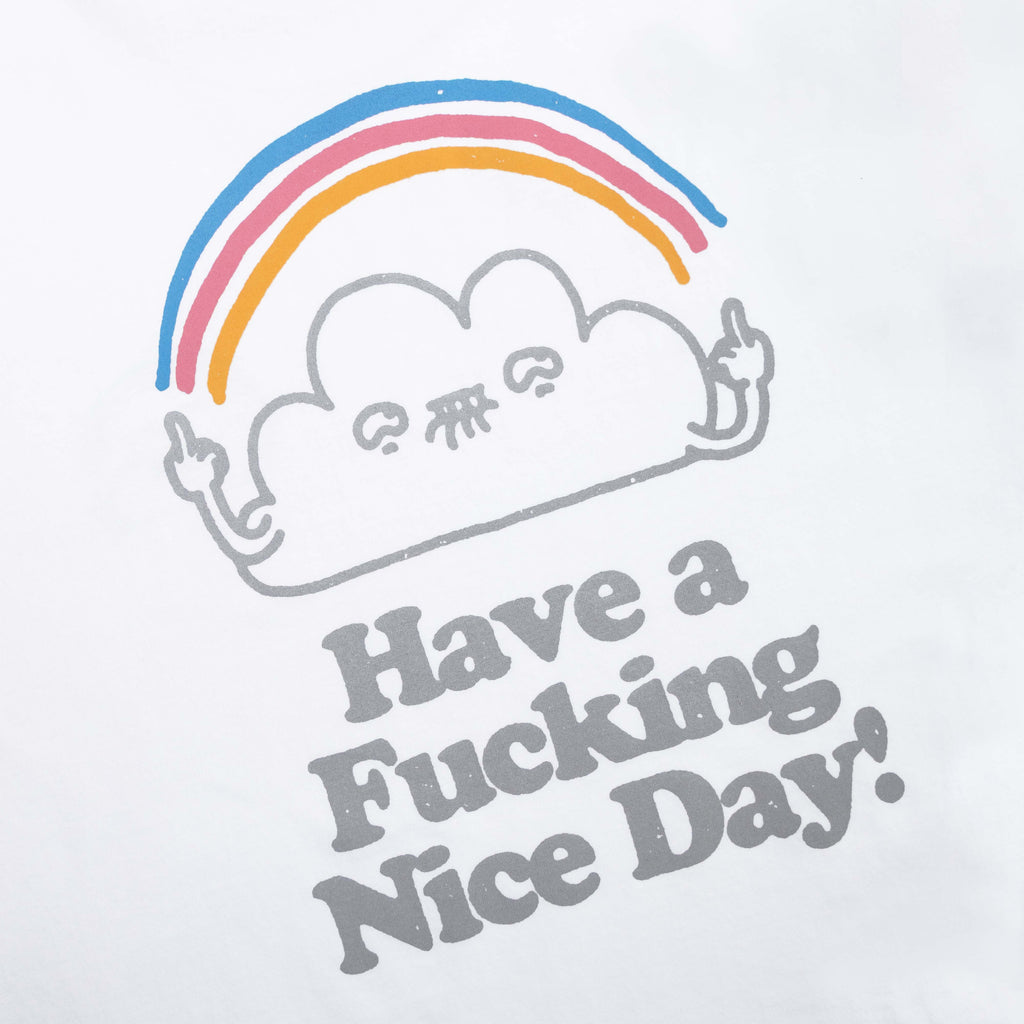Have a fucking nice day Cropped Tee