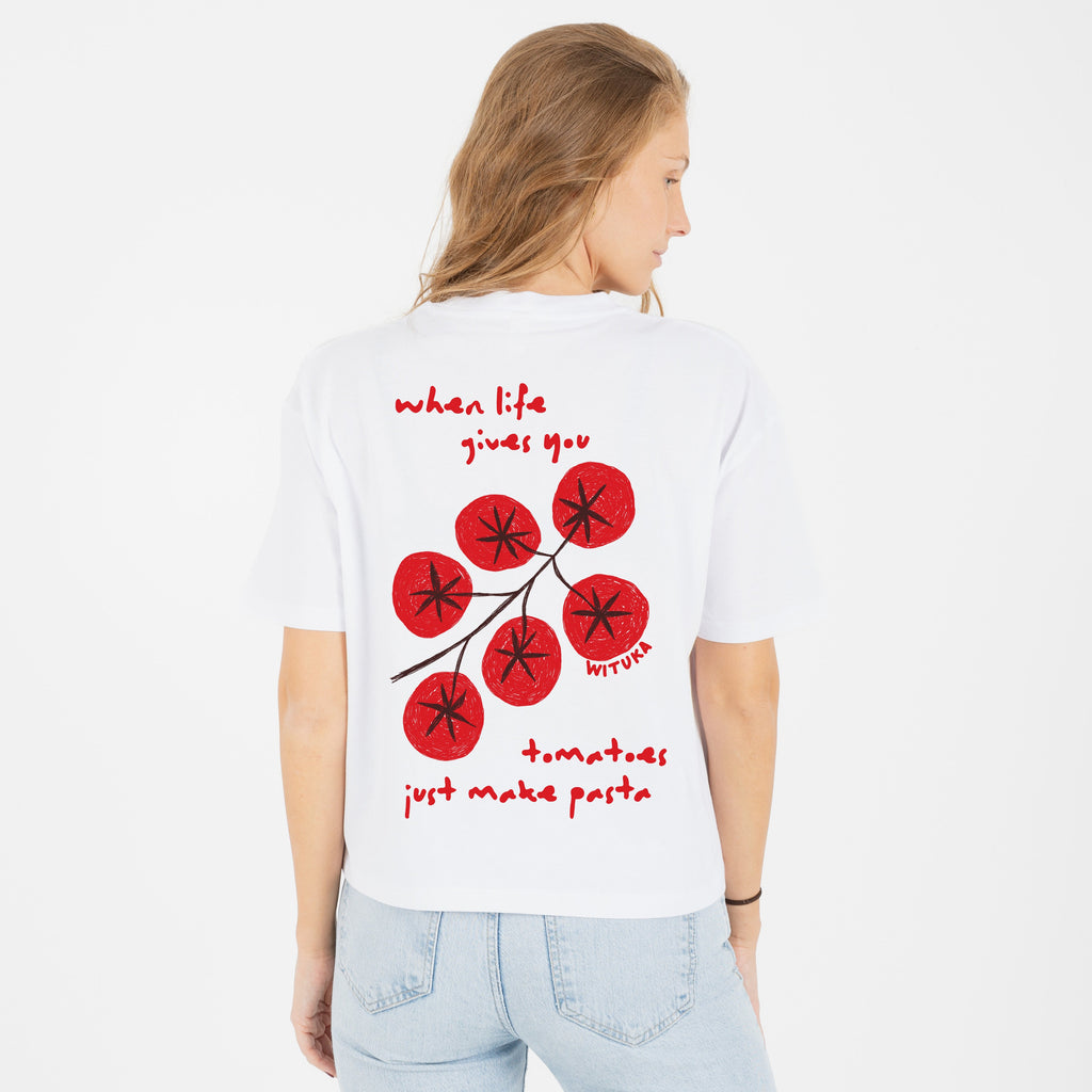 Tomatoes Cropped Tee