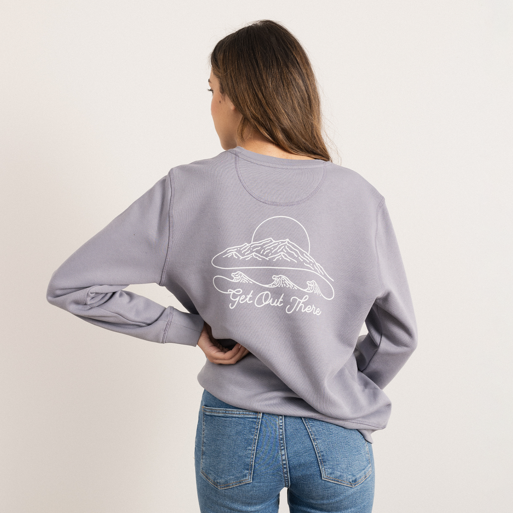 Mountains And Waves Sweatshirt