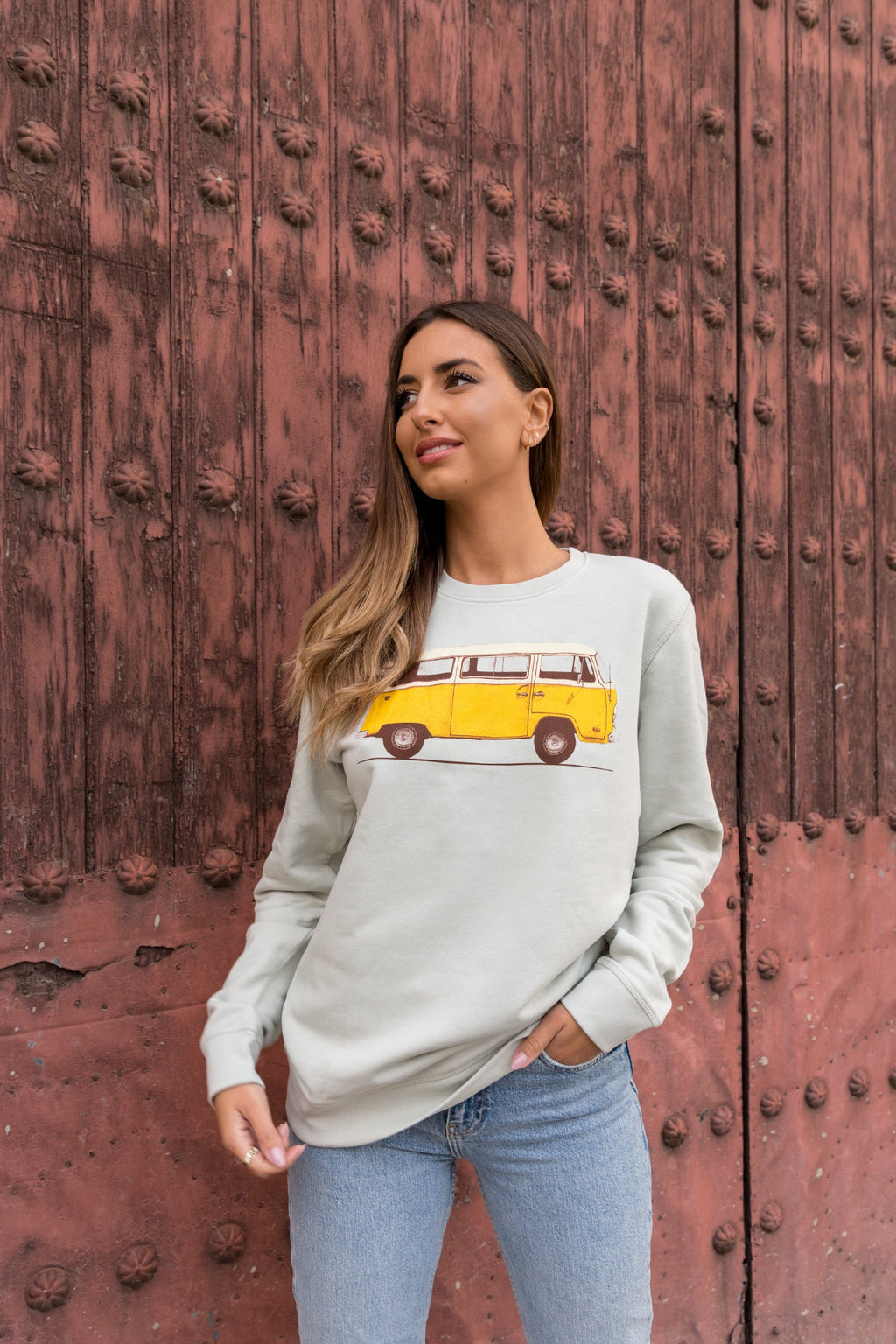 Yellow Van Sweatshirt
