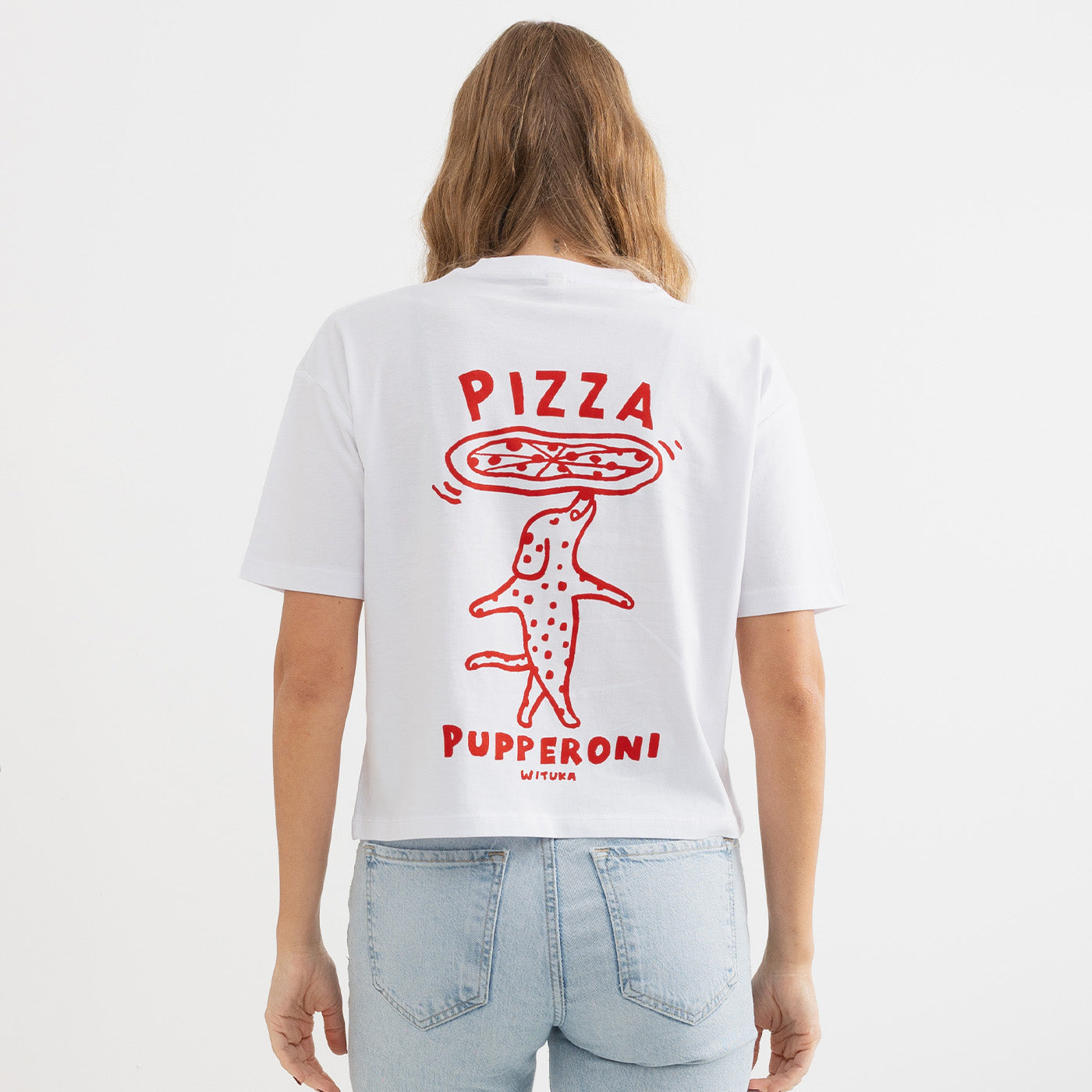 Pupperoni Cropped Tee