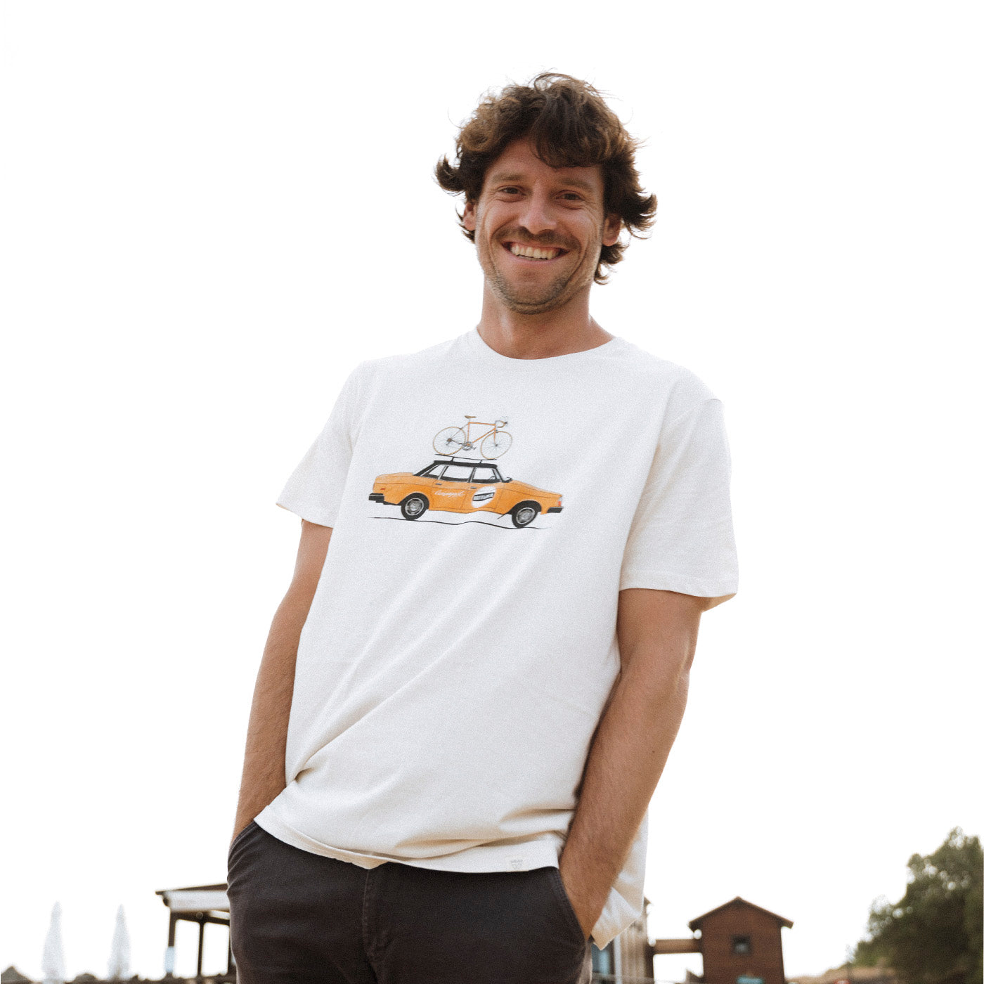 Bike on a Vintage Car