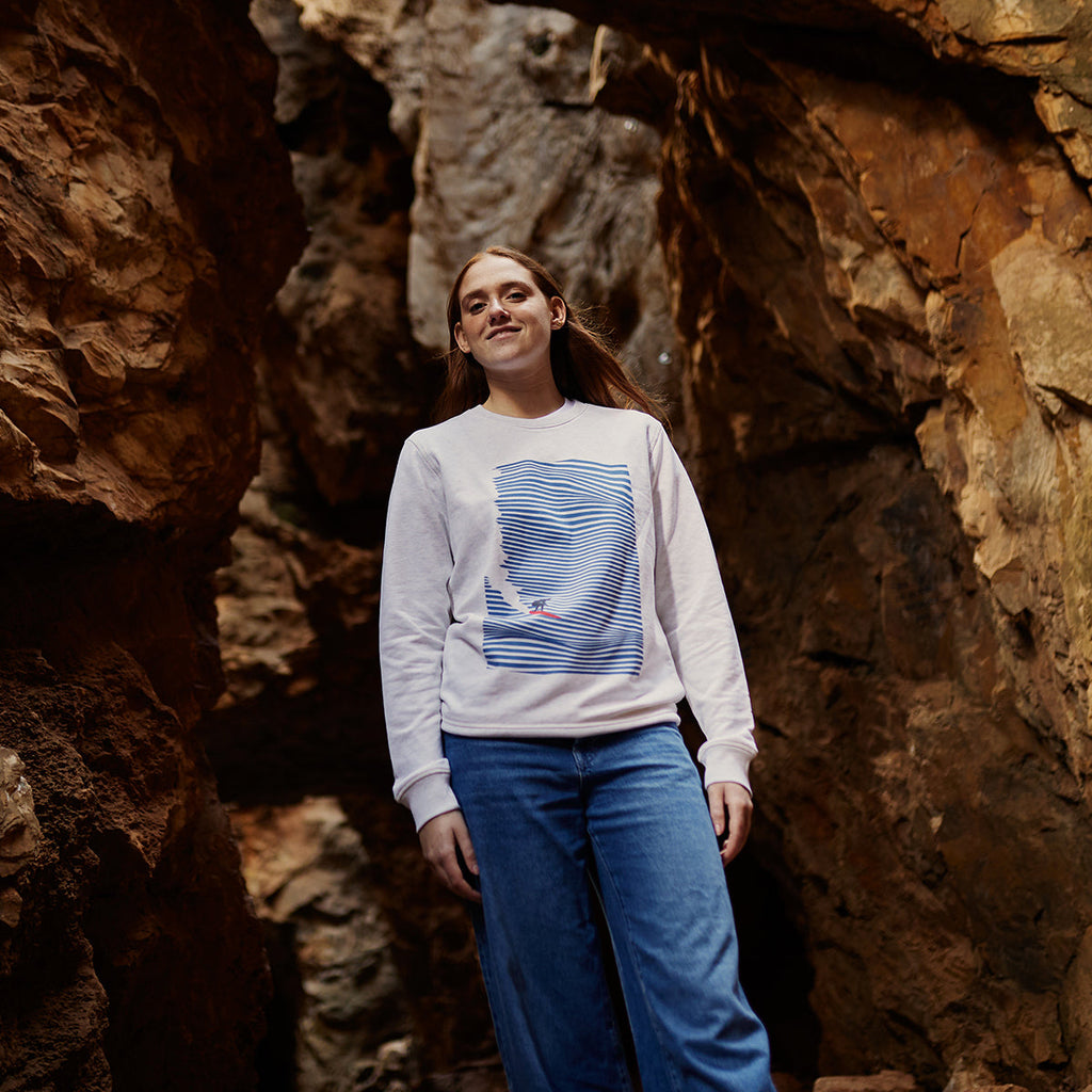 Surfing Jaws Sweatshirt