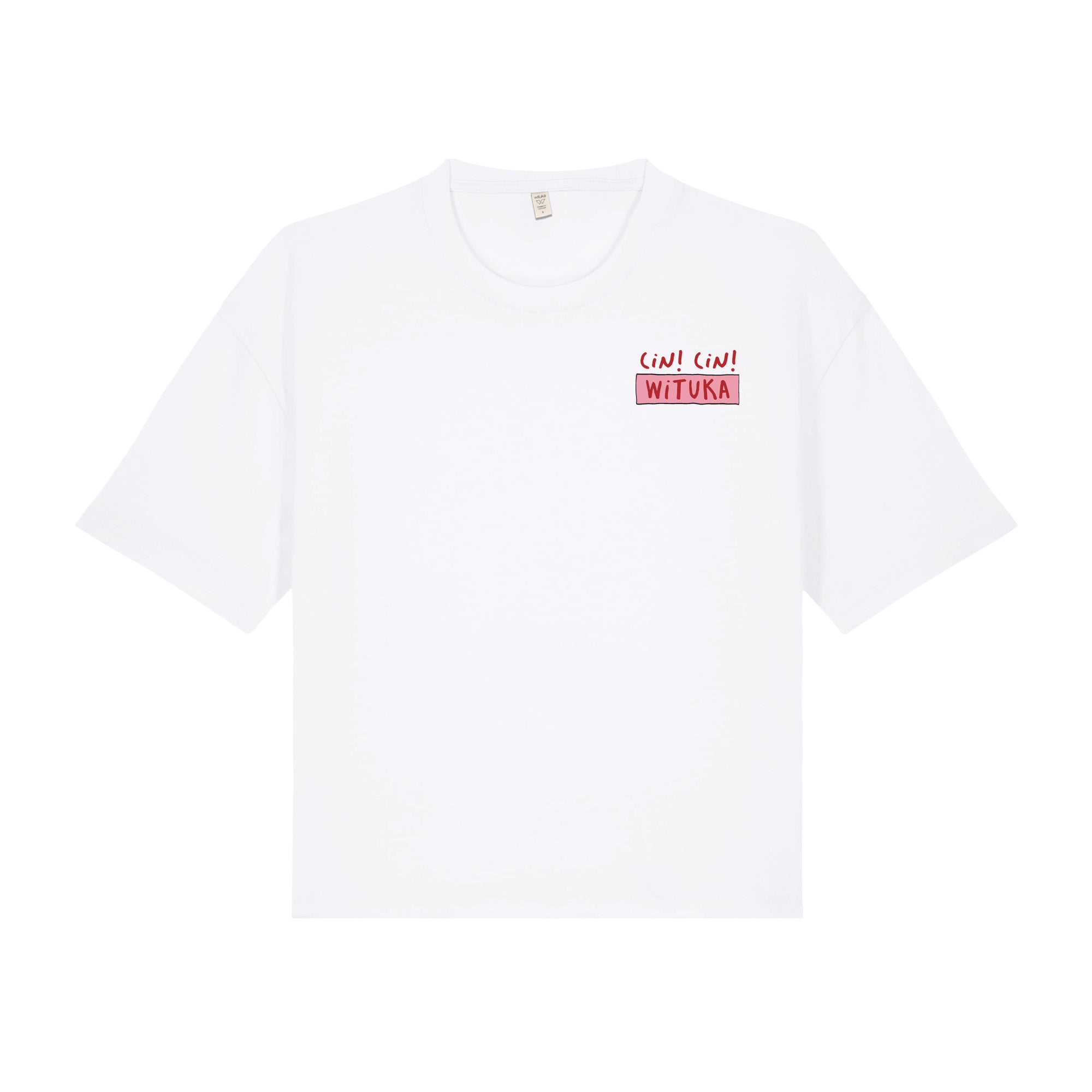 Cin cin wine Cropped Tee