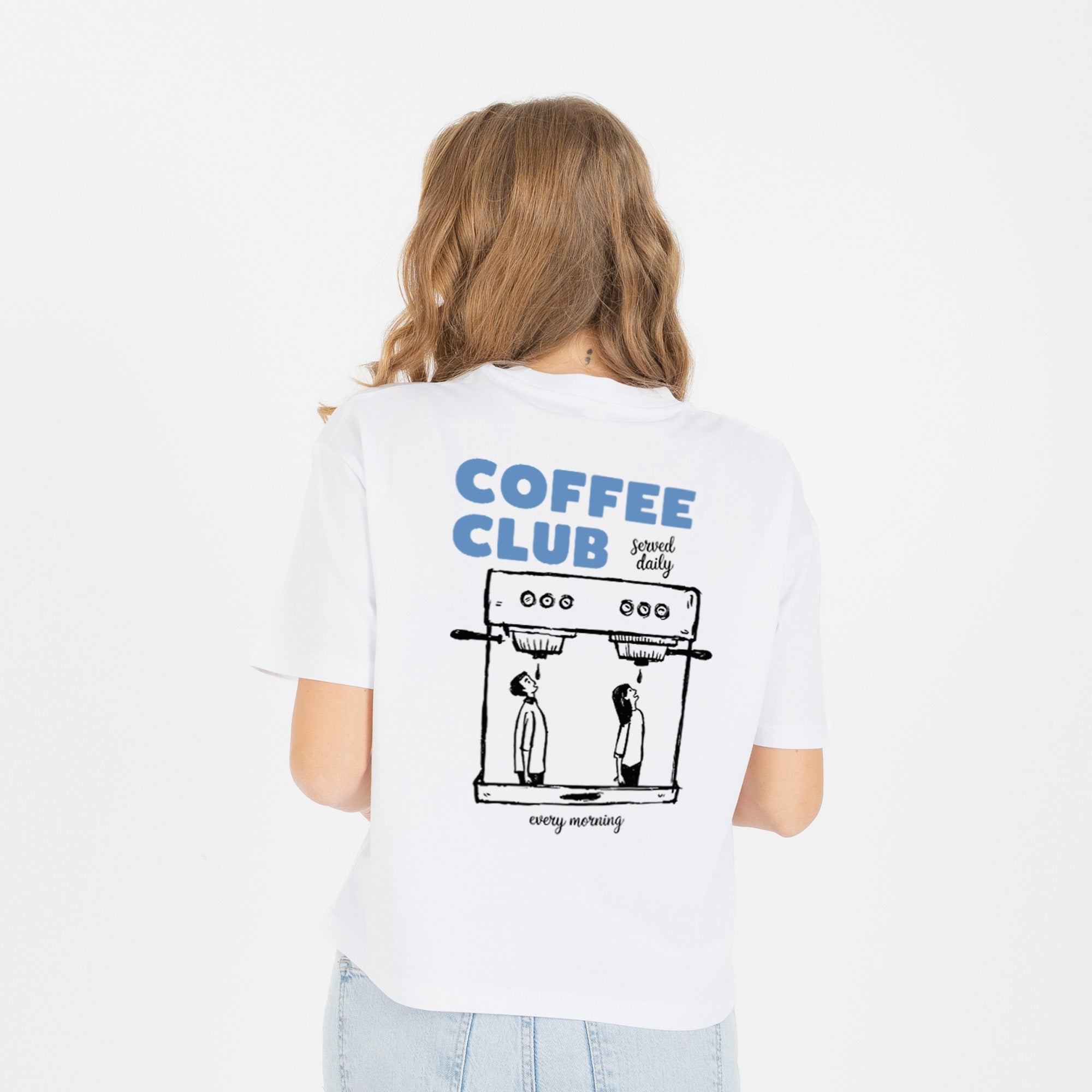 Coffee Club Cropped Tee