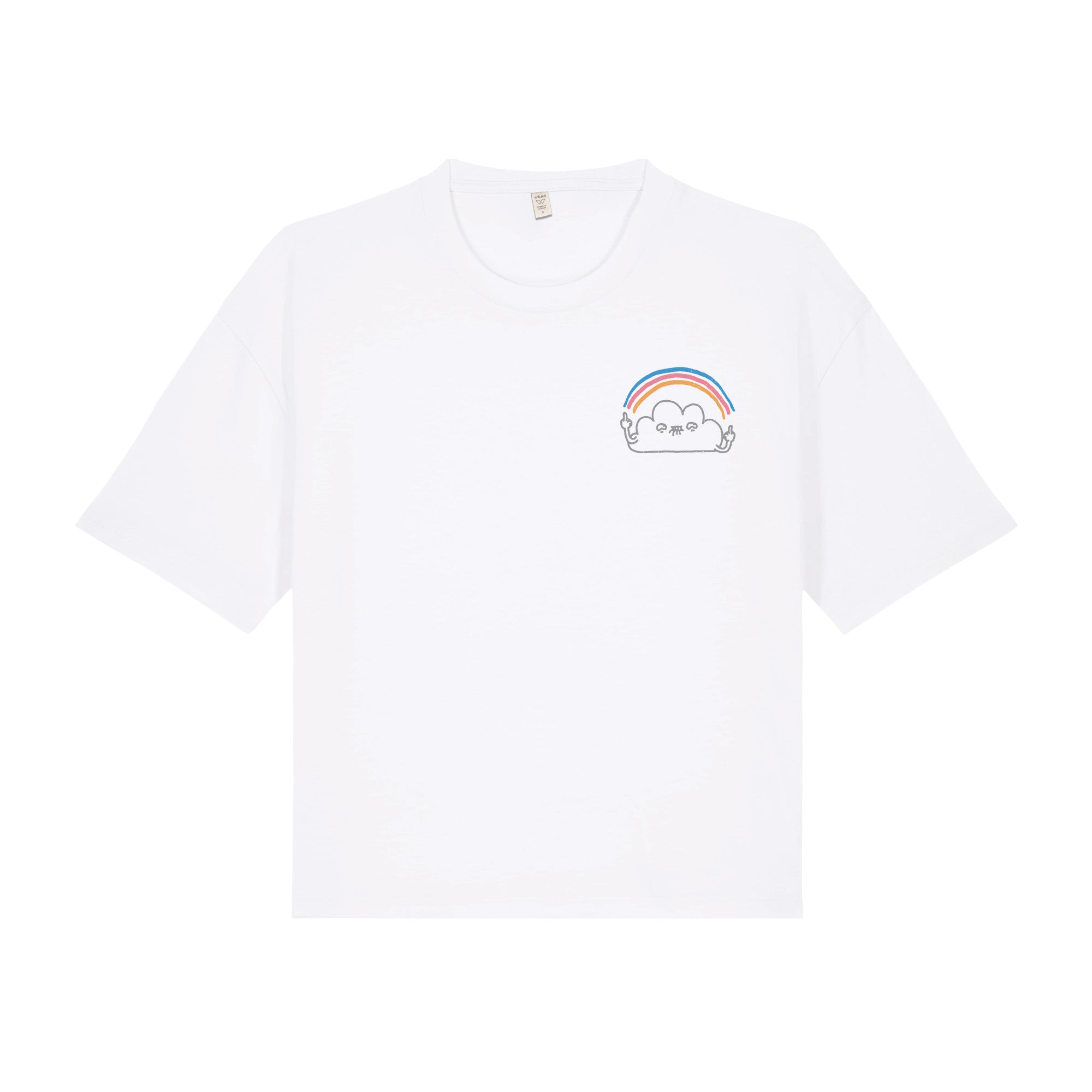 Have a fucking nice day Cropped Tee