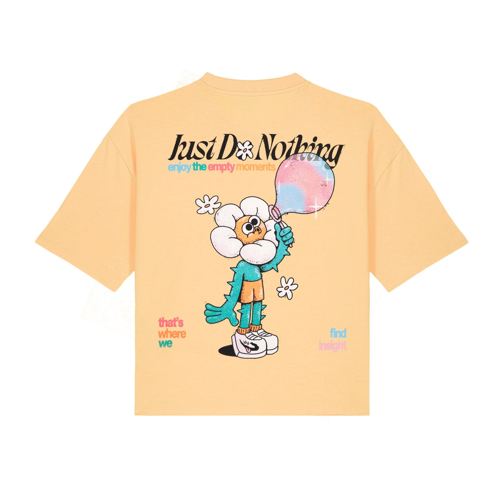 Just do nothing Cropped Tee