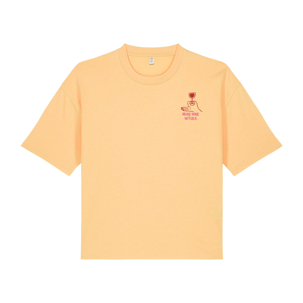 More wine Cropped Tee