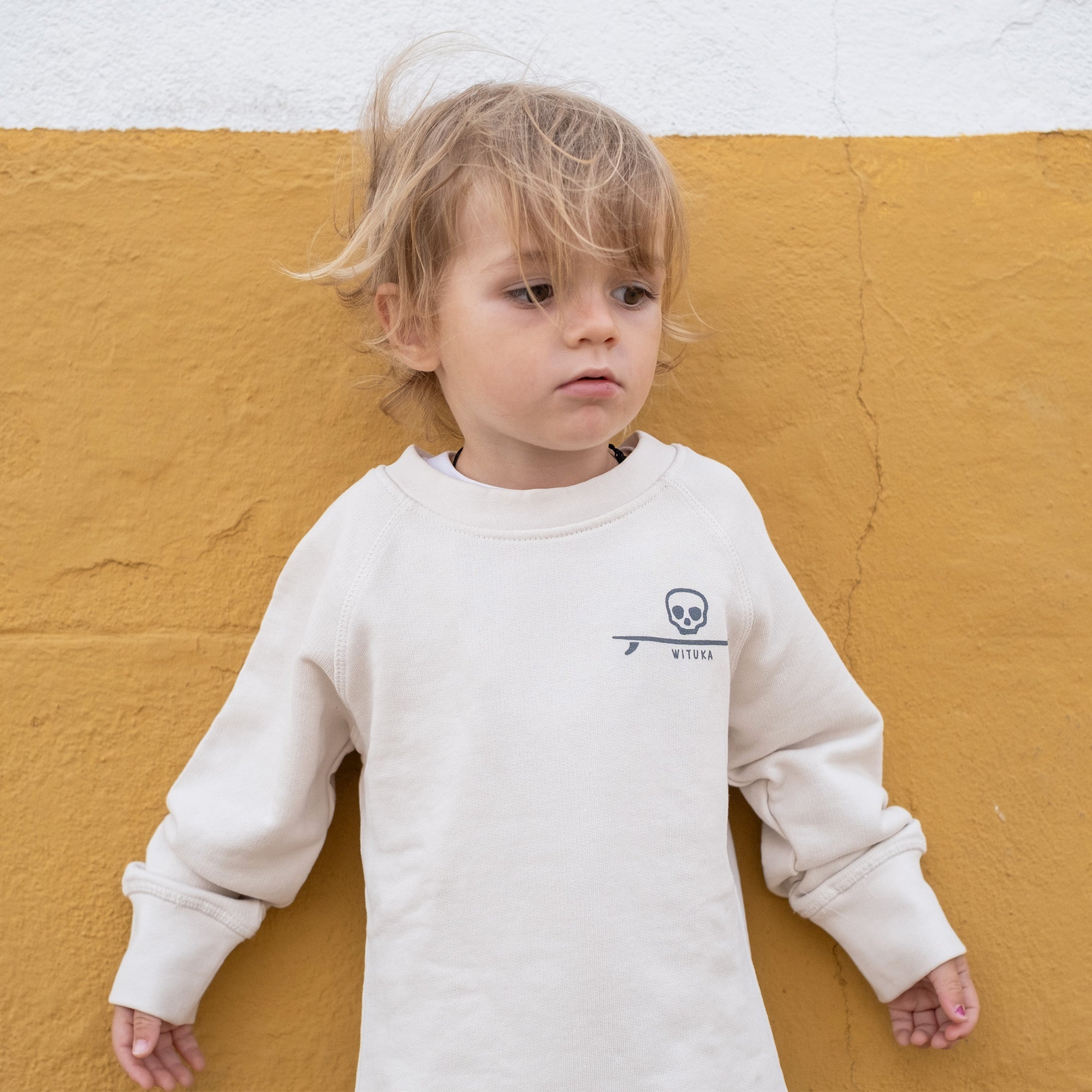 Skull & Surfboard Sweatshirt KIDS