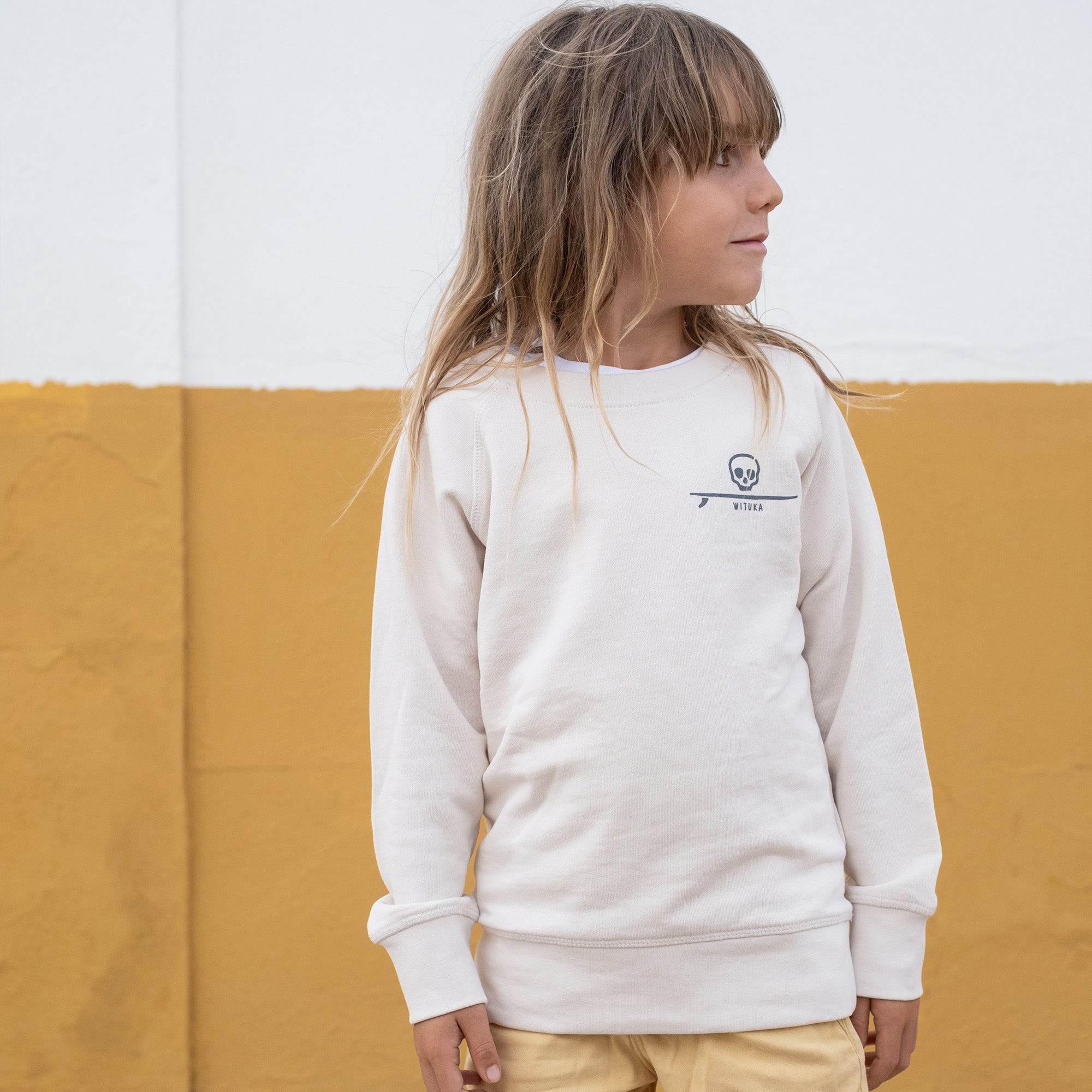 Skull & Surfboard Sweatshirt KIDS
