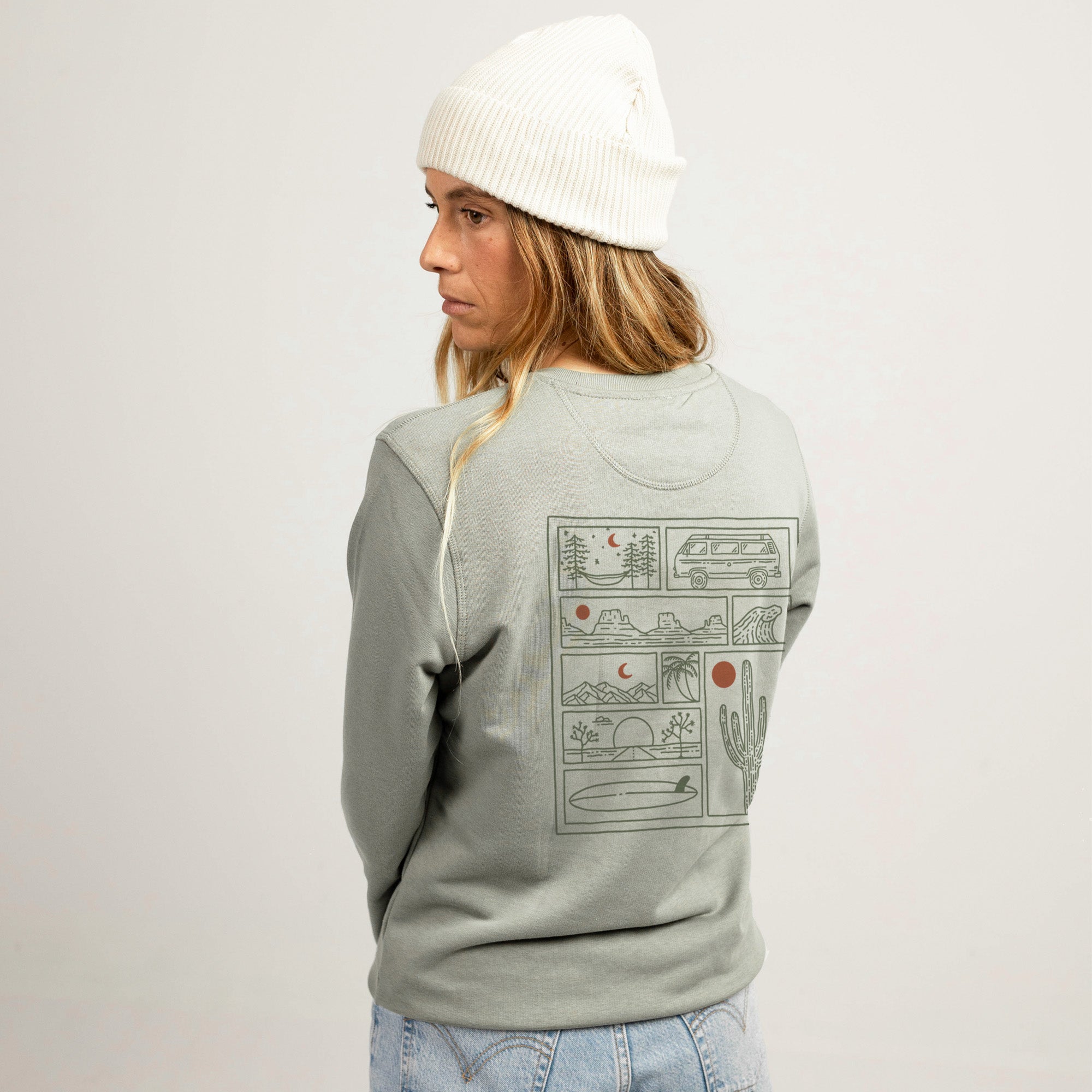 Views and Places Sweatshirt