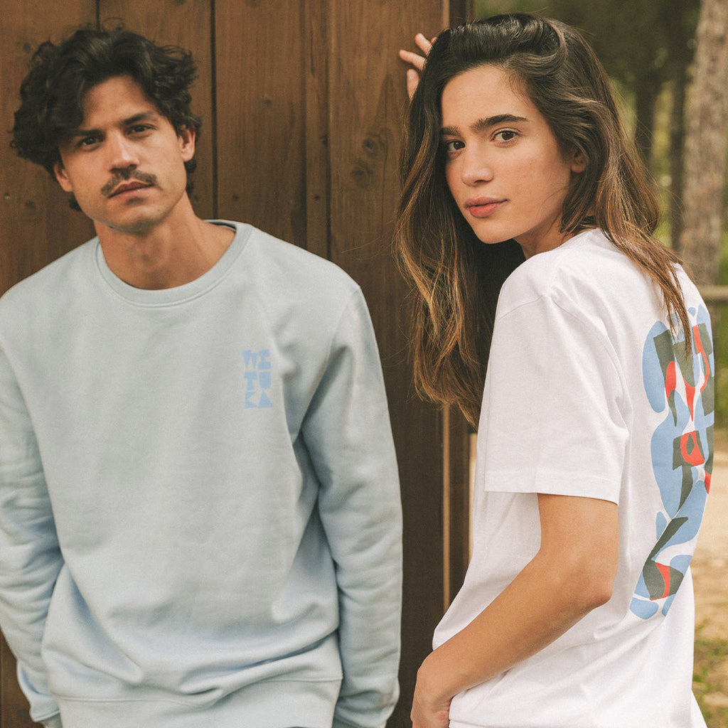 Blue Flow Sweatshirt