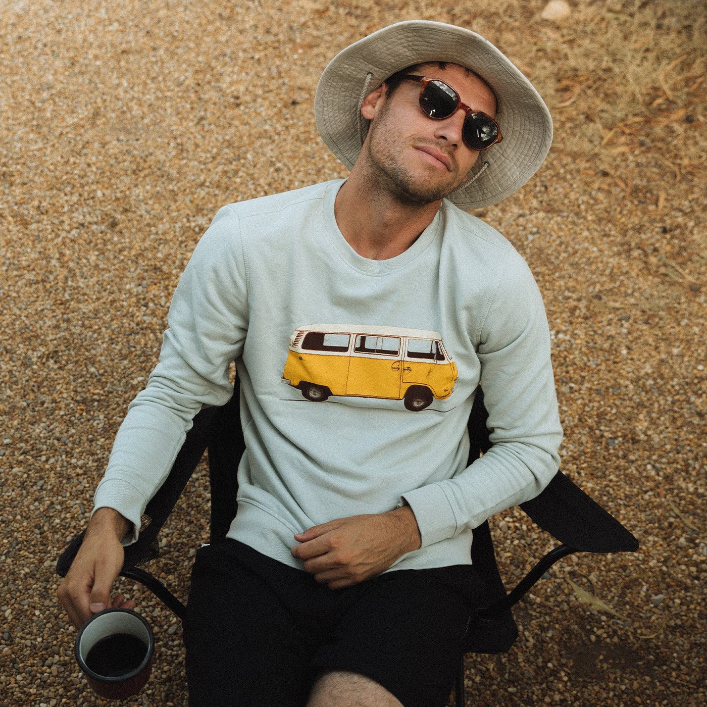 Yellow Van Sweatshirt